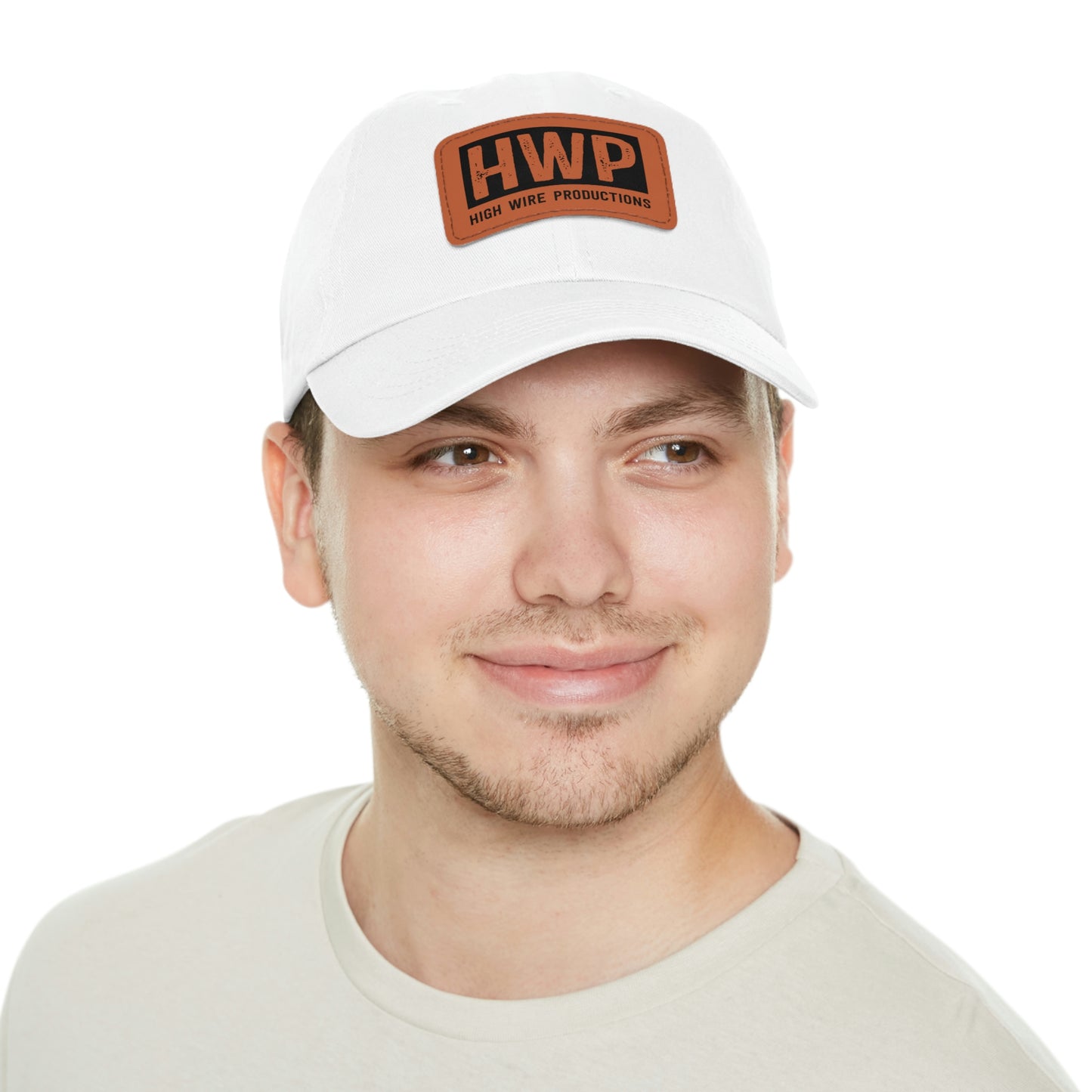 HWP Logo Dad Hat with Leather Patch