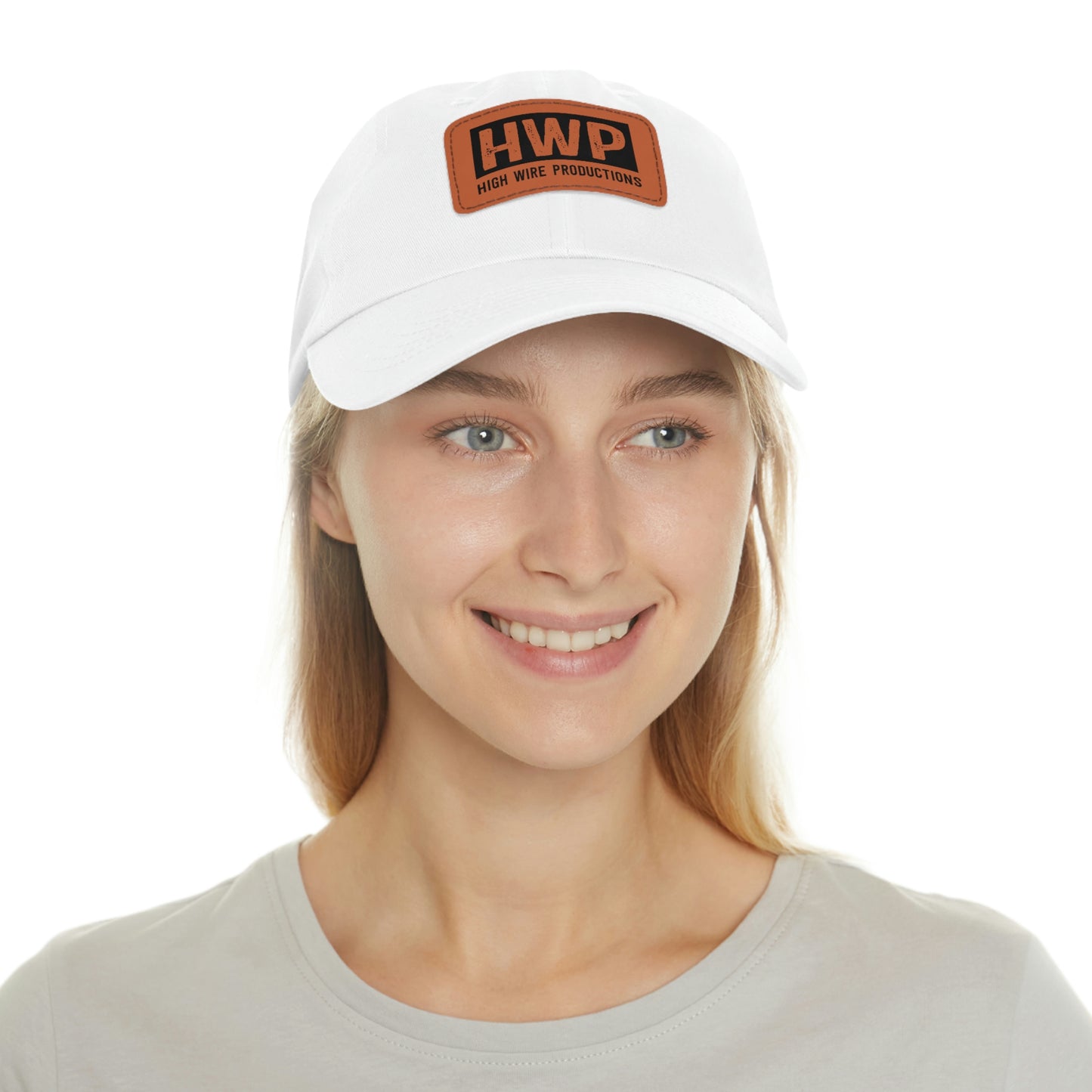 HWP Logo Dad Hat with Leather Patch