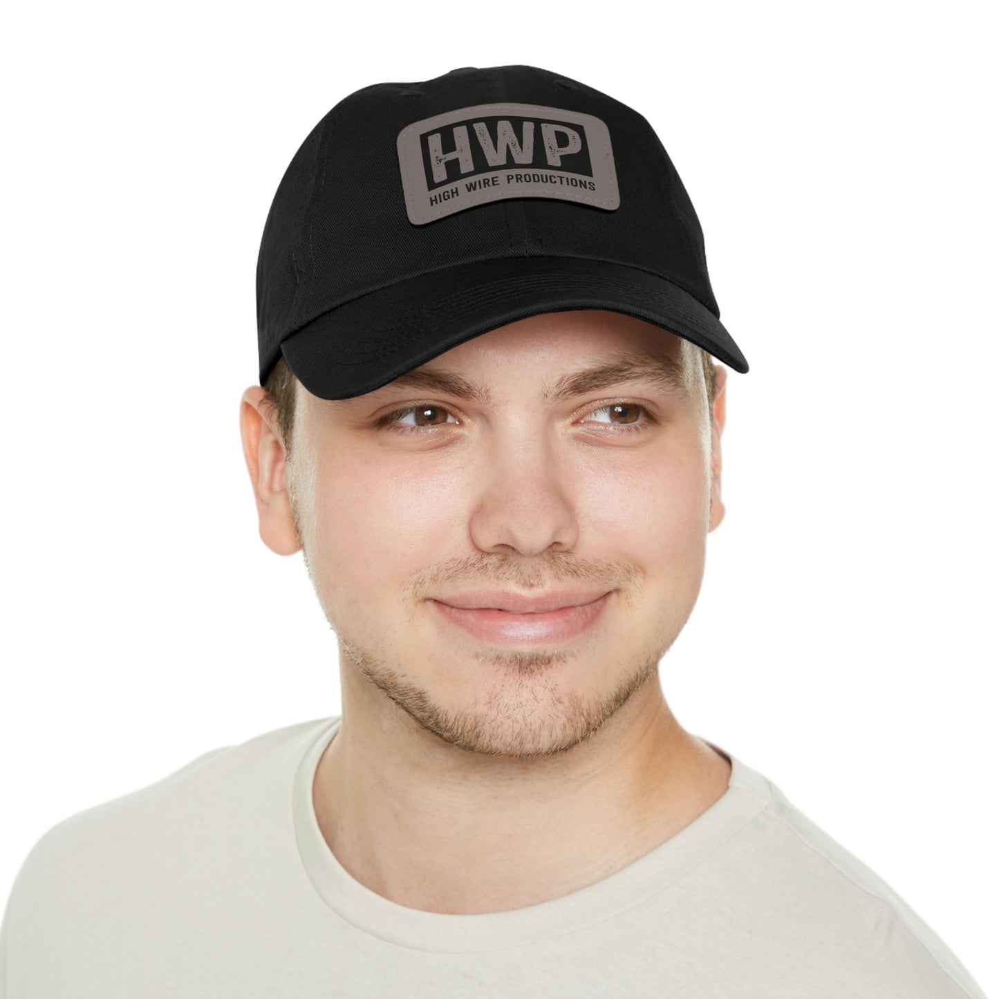 HWP Logo Dad Hat with Leather Patch