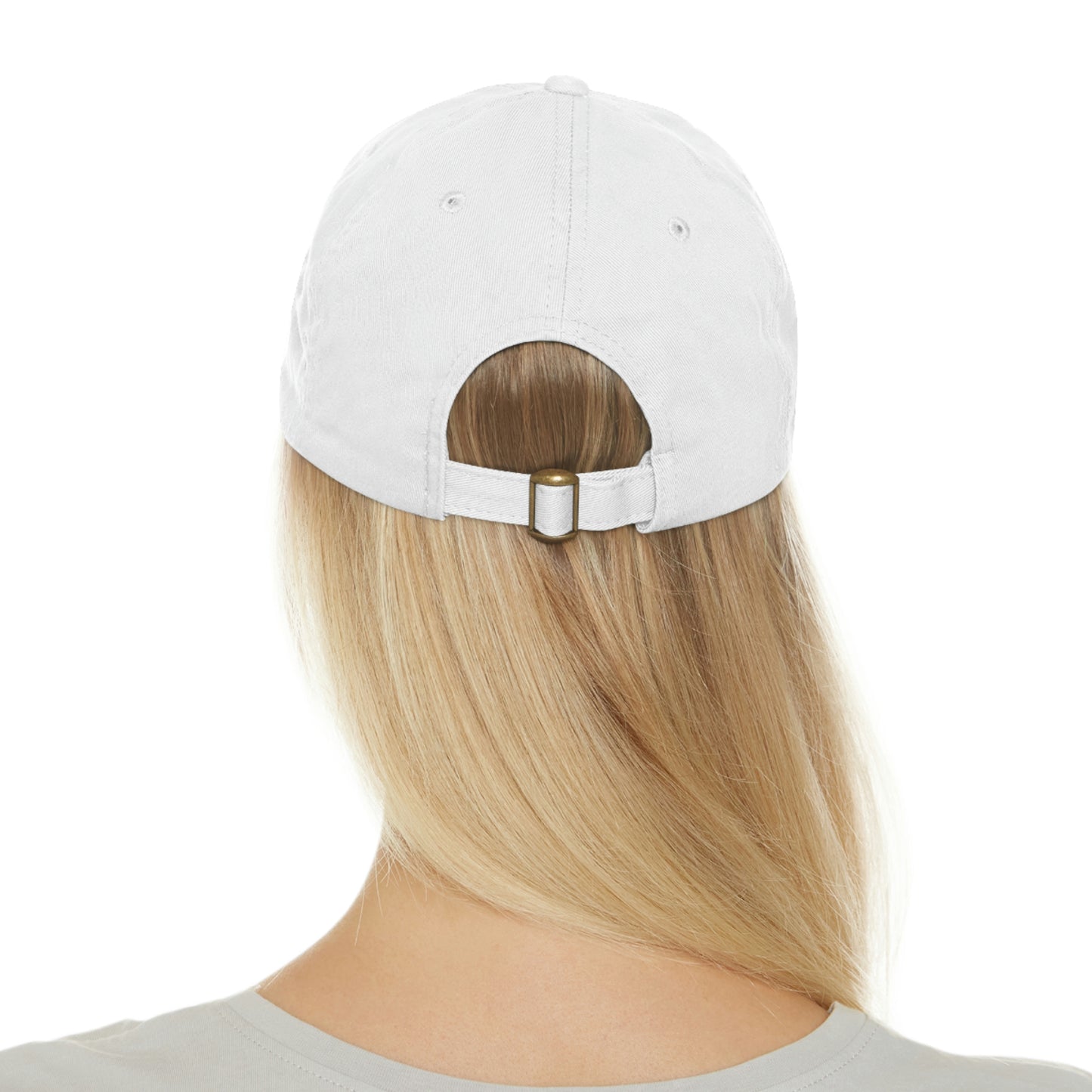 HWP Green logo Dad Hat with Leather Patch