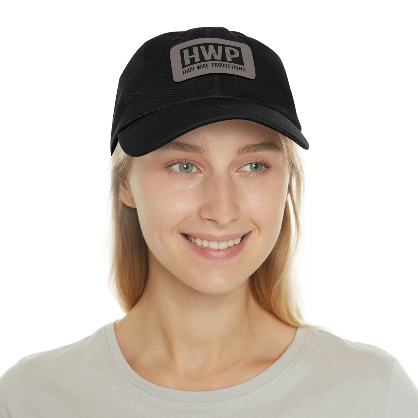 HWP Logo Dad Hat with Leather Patch