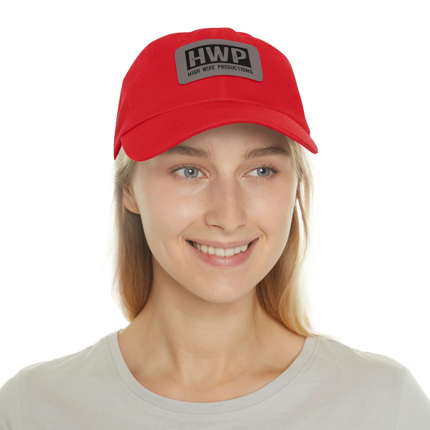 HWP Logo Dad Hat with Leather Patch