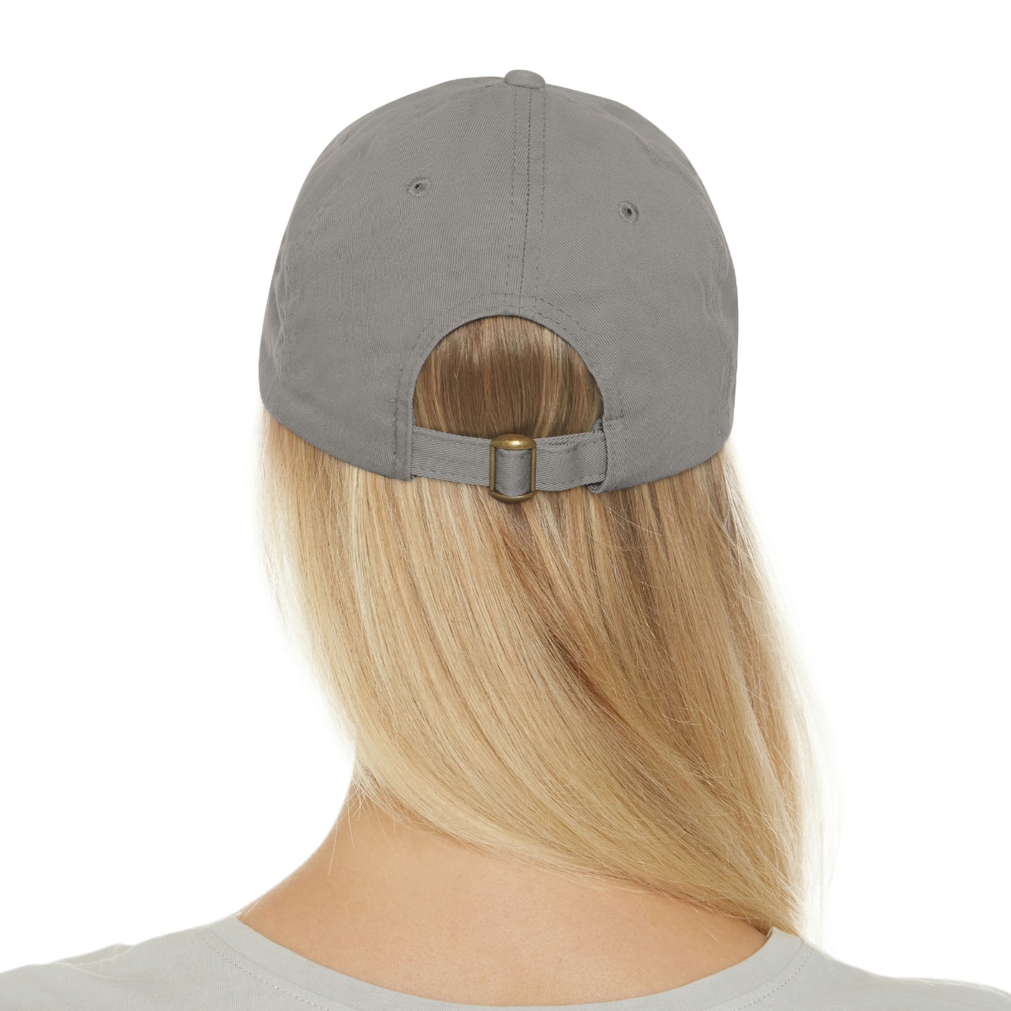 HWP Green logo Dad Hat with Leather Patch